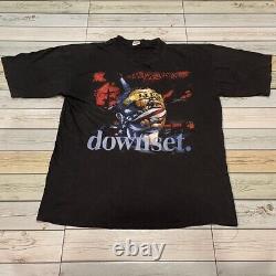 Rare Vintage Downset Rap Metal Rock Band Tour Tee Biohazard Madball