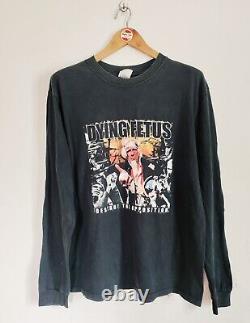 Rare Vintage Dying Fetus Destroy the opposition long sleeve shirt Death Metal
