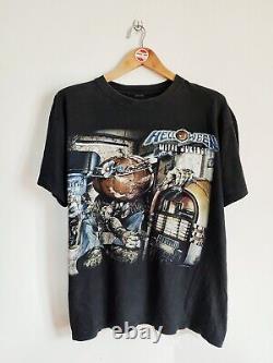 Rare Vintage Helloween Metal Jukebox 1999 European T-shirt Power Metal