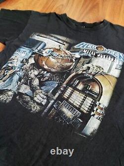 Rare Vintage Helloween Metal Jukebox 1999 European T-shirt Power Metal