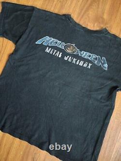 Rare Vintage Helloween Metal Jukebox 1999 European T-shirt Power Metal