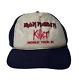 Rare Vintage Iron Maiden Killer World Tour 1981 Trucker Snapback Hat Heavy Metal
