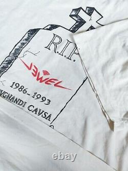 Rare Vintage Jewel PVGNANDI CAVSA 1993 Tour T-shirt Melodic, Speed, Trash Metal