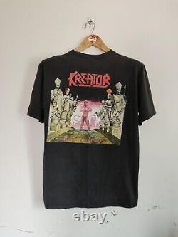 Rare Vintage Kreator Terrible Certainty 2side t-shirt Thrash Metal, Speed metal