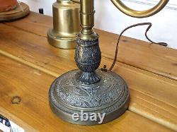 Rare Vintage MCM Warren Kessler French Empire Ornate Brass Table Desk Lamp 16