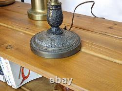 Rare Vintage MCM Warren Kessler French Empire Ornate Brass Table Desk Lamp 16