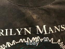 Rare Vintage Marilyn Manson Believe Tour Shirt Size XL Rock Metal Gothic