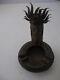 Rare Vintage Metal Hammered Copper Colored Tiki Ashtray
