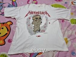 Rare Vintage Metallica One T Shirt Band Rock Heavy Metal Tee size XL 2328 inch