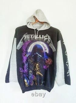 Rare Vintage Metallica Ride the Lightn 1984 Bootleg Empire Hoodies Metal