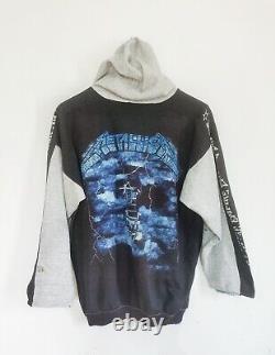 Rare Vintage Metallica Ride the Lightn 1984 Bootleg Empire Hoodies Metal