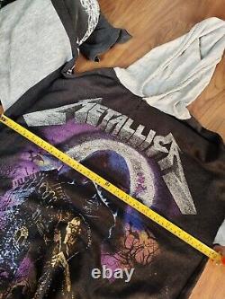 Rare Vintage Metallica Ride the Lightn 1984 Bootleg Empire Hoodies Metal