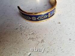Rare Vintage Michaela M. Frey Gold Metal Bracelet