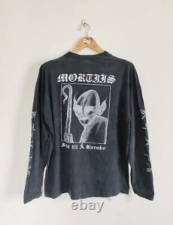 Rare Vintage Mortiis Født til å herske 1994 long sleeve shirt Dark Ambient