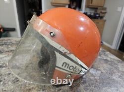Rare Vintage Moto-Ski Snowmobile 4 Wheeler Dirt Bike Helmet
