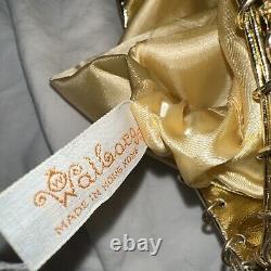 Rare & Vintage PACO RABANNE Walborg Rose Gold Metal Chain Link Bag MSRP 795$