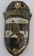 Rare Vintage Starkenburg Bicycle Metal Head Badge (germany)