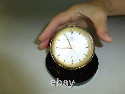 Rare Vintage Swiss Bucherer Jewels Movement Wind Up Table Top Ball Clock / Watch