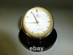 Rare Vintage Swiss Bucherer Jewels Movement Wind Up Table Top Ball Clock / Watch