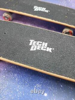 Rare vtg Tech Deck Tony Hawk Palm Boards 10.5in 27cm Birdhouse Rare Designs 2Lot