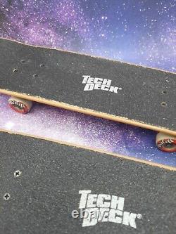 Rare vtg Tech Deck Tony Hawk Palm Boards 10.5in 27cm Birdhouse Rare Designs 2Lot