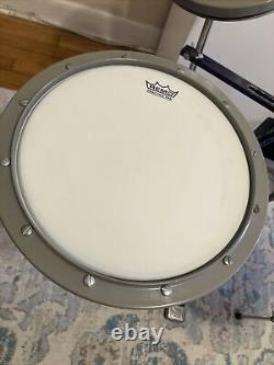 Remo VERSATILIC Practice Drum Kit Vintage RARE METAL & Slingerland Pedal +Bonus