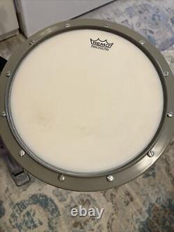 Remo VERSATILIC Practice Drum Kit Vintage RARE METAL & Slingerland Pedal +Bonus