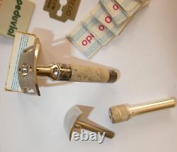 Rotbart Mond Extra Shaving Razor Vintage Rare With Credo Blades And Box