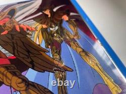 Saint Seiya Metal Lunch Box Case 25x16x8cm Vintage Rare Fujiya Japan