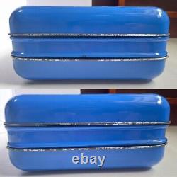 Saint Seiya Metal Lunch Box Case 25x16x8cm Vintage Rare Fujiya Japan
