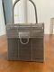 Salvatore Ferragamo Gancini Handbag Purse Silver Metal Cage Vintage Rare