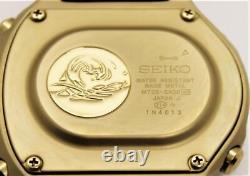 Seiko Scuba Master M725-5A00 Vintage Rare Metal Box Quartz Mens Watch Auth Works