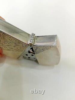 Silver 925 lighter vintage rare, Limited edition personalized Constantine metal