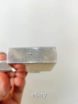 Silver 925 lighter vintage rare, Limited edition personalized Constantine metal