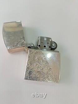 Silver 925 lighter vintage rare, Limited edition personalized Constantine metal