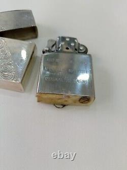 Silver 925 lighter vintage rare, Limited edition personalized Constantine metal