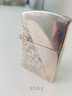 Silver 925 lighter vintage rare, Limited edition personalized Constantine metal