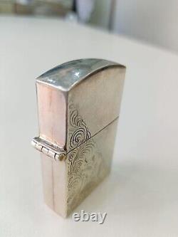 Silver 925 lighter vintage rare, Limited edition personalized Constantine metal