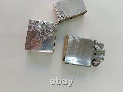 Silver 925 lighter vintage rare, Limited edition personalized Constantine metal