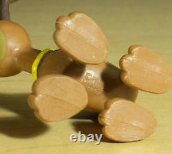 Smurfs 20405 Puppy Smurf Dog Brown Pet Rare Vintage Figure PVC Toy Figurine Peyo