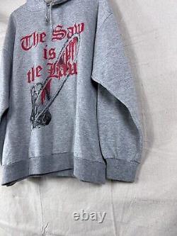 Sodom Saw Is The Law Vintage 1990 Hooded Sweatshirt Rare Metal Punk