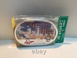 Sonic the Hedgehog Metal Bento Lunch Box 1990s Vintage Collectible Rare Sega b