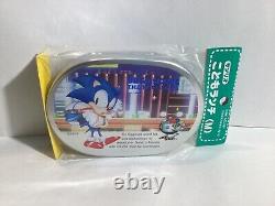 Sonic the Hedgehog Metal Bento Lunch Box 1990s Vintage Collectible Rare Sega b