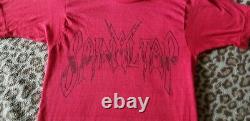 Spinal Tap Rare Original Vintage Tee Shirt 80s Small Super Thin And Rare Metal