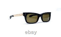 Square Vintage Club-Master Sunglasses 1950s France Paris Rare Black Shades