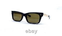 Square Vintage Club-Master Sunglasses 1950s France Paris Rare Black Shades