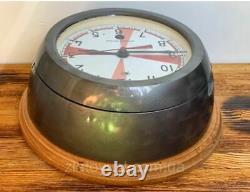 Submarine Soviet Clock Ship USSR Navy AntiMagnetic Russian Rare Wall Vintage