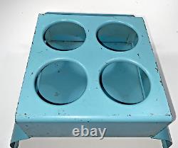 Super Rare Vintage Metal Car/Truck Console/Cup Holder Chevy Ocean Green like