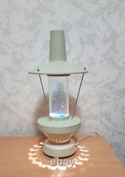 Table Lava Lamp Vintage Rare Soviet Space Rocket Night light USSR Soviet Glitter