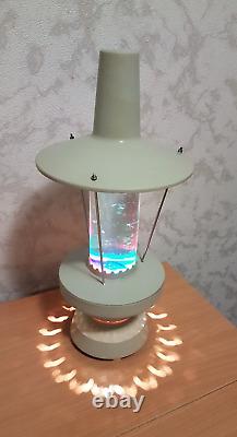 Table Lava Lamp Vintage Rare Soviet Space Rocket Night light USSR Soviet Glitter